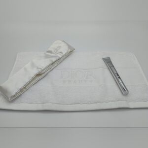 DIOR Platinum Gift Capture Totale Hyalushot Towel Satin Headband Set